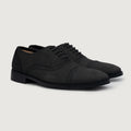 Greyson Brogues Oxford Sort Nubuck Lædersko til Mænd