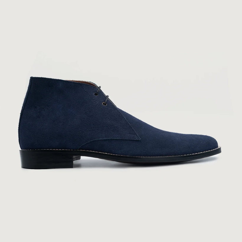 Corry Chukka Midnight Blå Suede Læderstøvler til Mænd