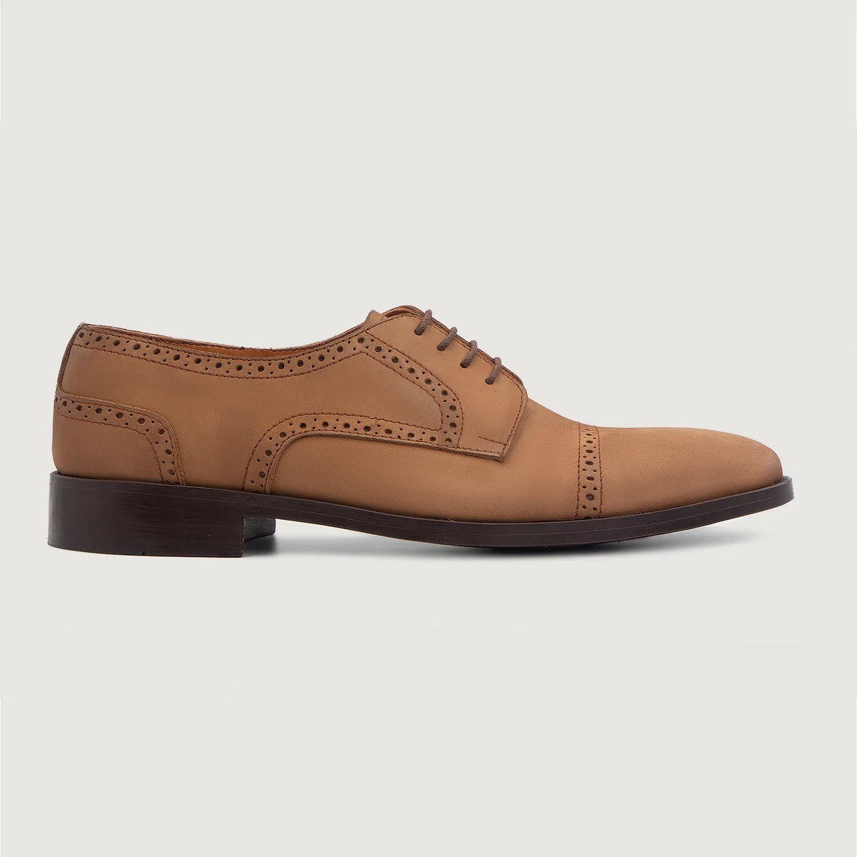 Brown Full-Grain leather Shoes - Goodyear welt-konstruktion og tåboks