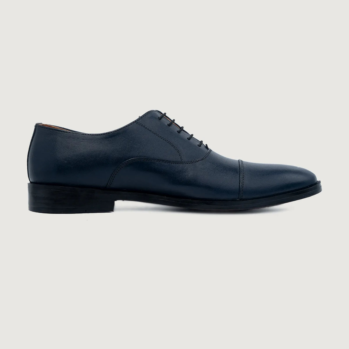 Midnight Blue Full-Grain leather Shoes - Goodyear welt-konstruktion og tåboks