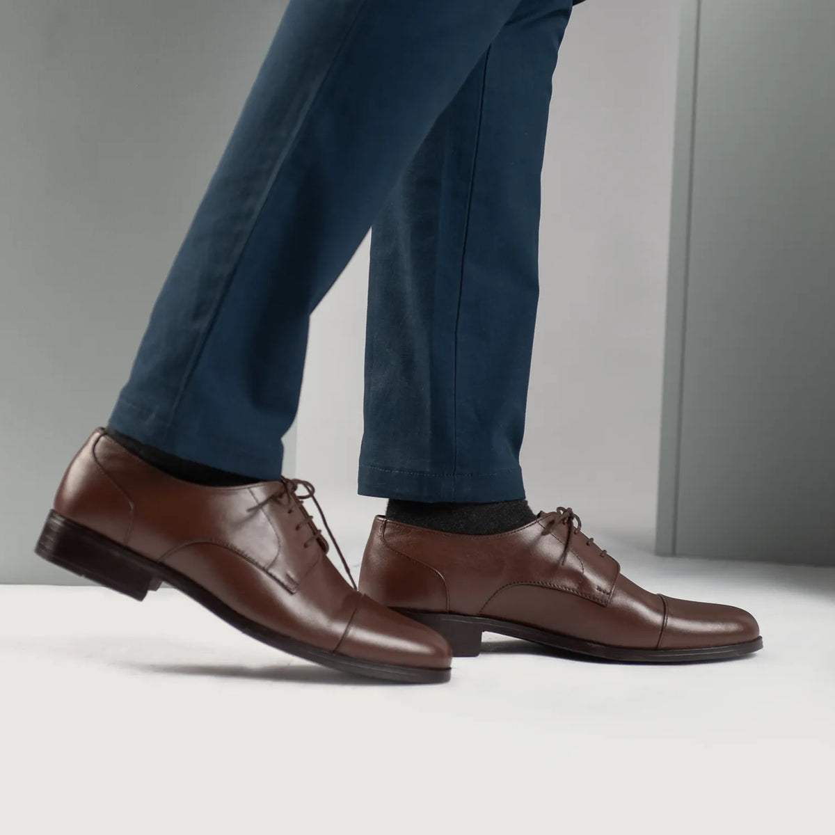 Orlaven Attorney Derby Brun Lædersko til Mænd footwear image 9