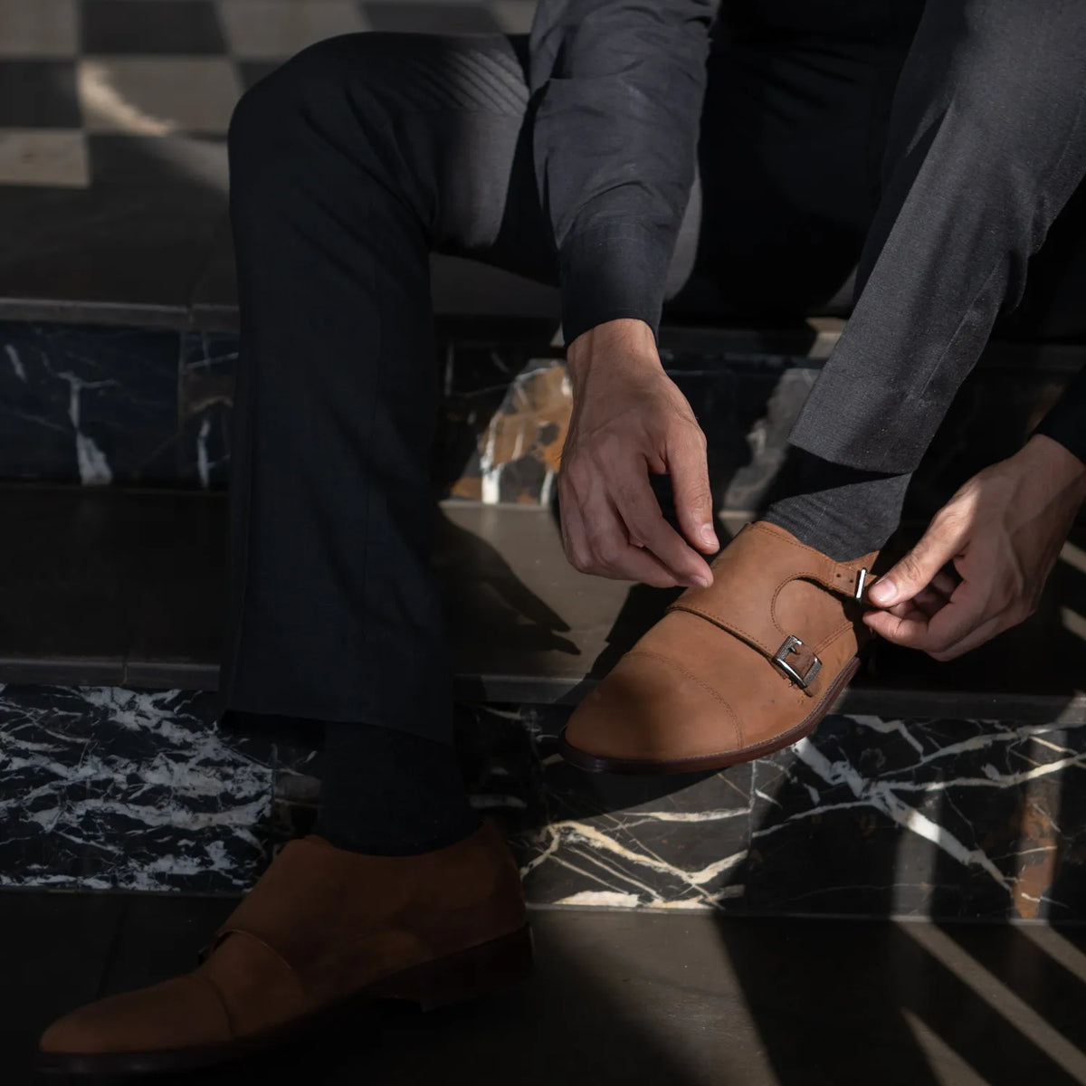 Orlaven Boston Lædersko Oil Pull-up Brun Lædersko footwear image 9