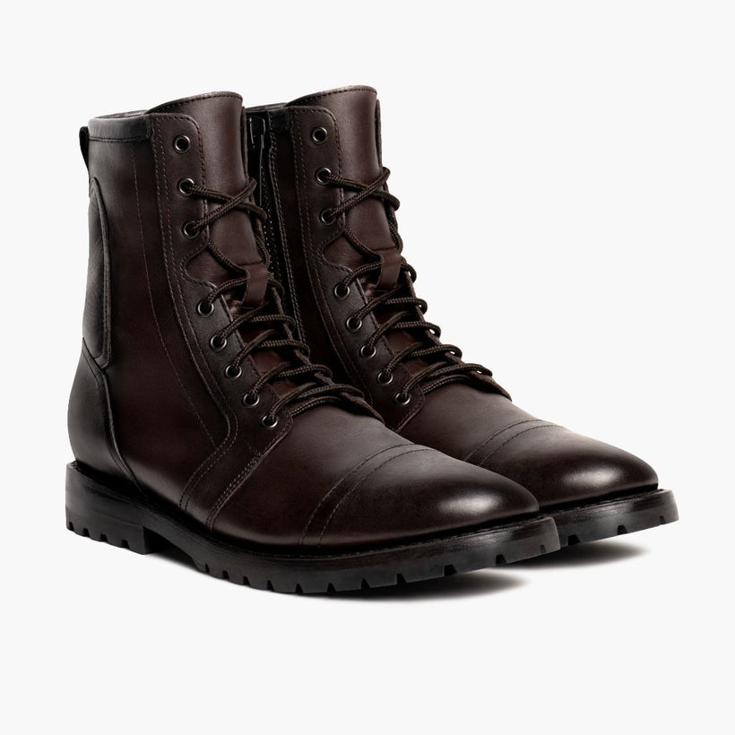 Casa Moto Old English Leather Boots til Mænd