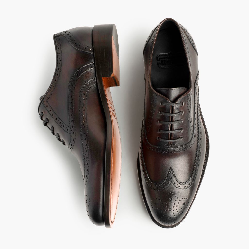 Aviator Chocolate Læderloafers til Mænd - Sideprofil med ergonomisk ærmesnit