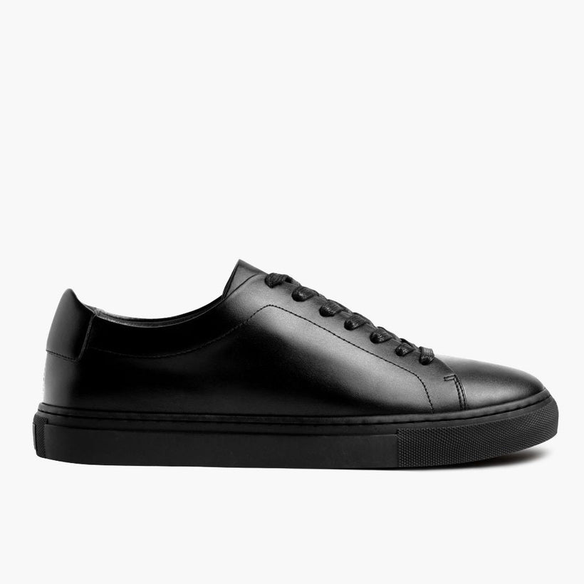 Encore Jet Sort Lædersneakers til Mænd