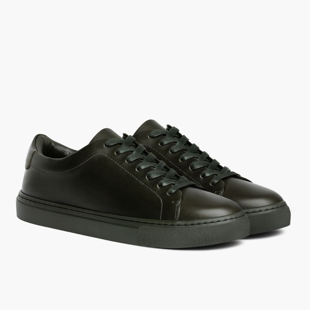 Encore Forest Lædersneakers til Mænd in Classic Full-Grain Leather - Sidevisning | Køb online