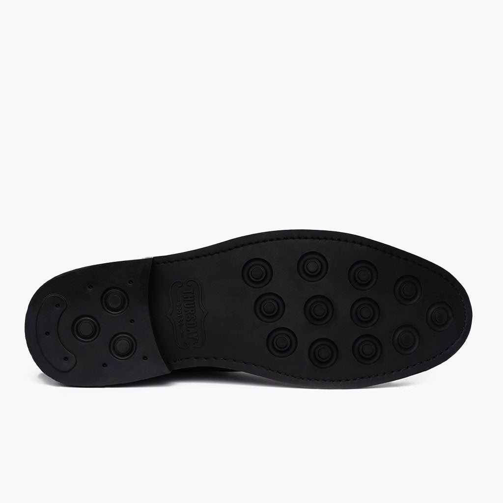 High-Traction Rubber Outsole & Lug Tread Pattern on Cadet Mocha Læderstøvler til Mænd
