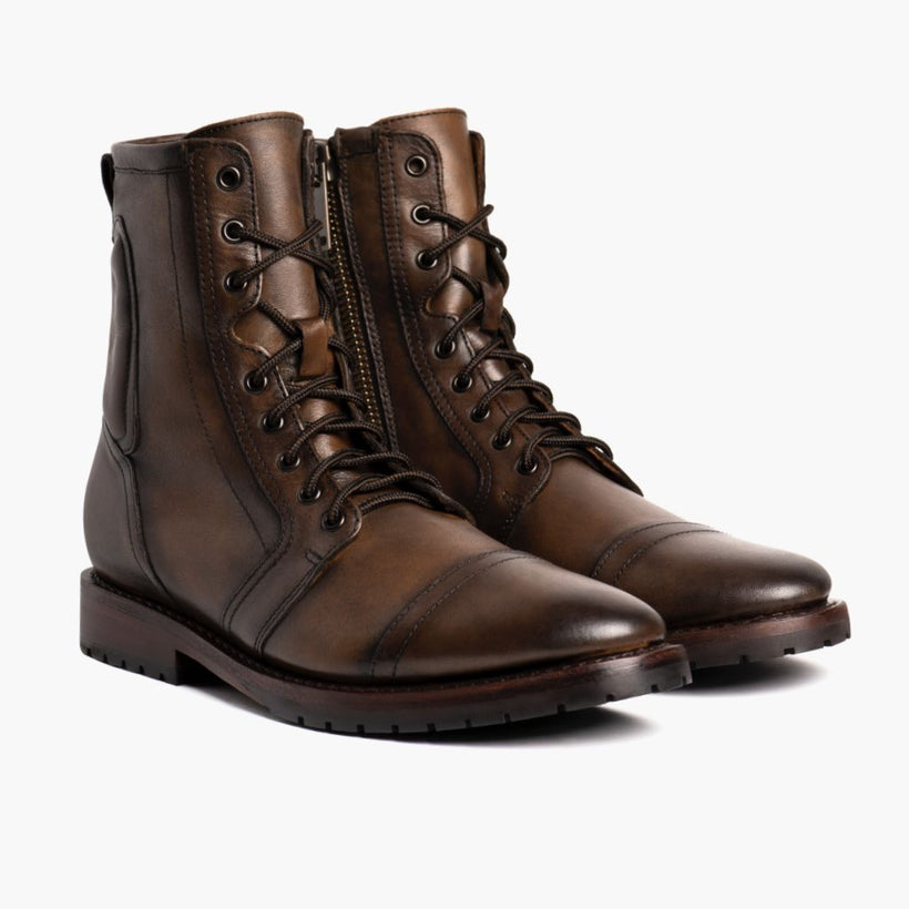 Casa Moto Anejo Leather Boots til Mænd