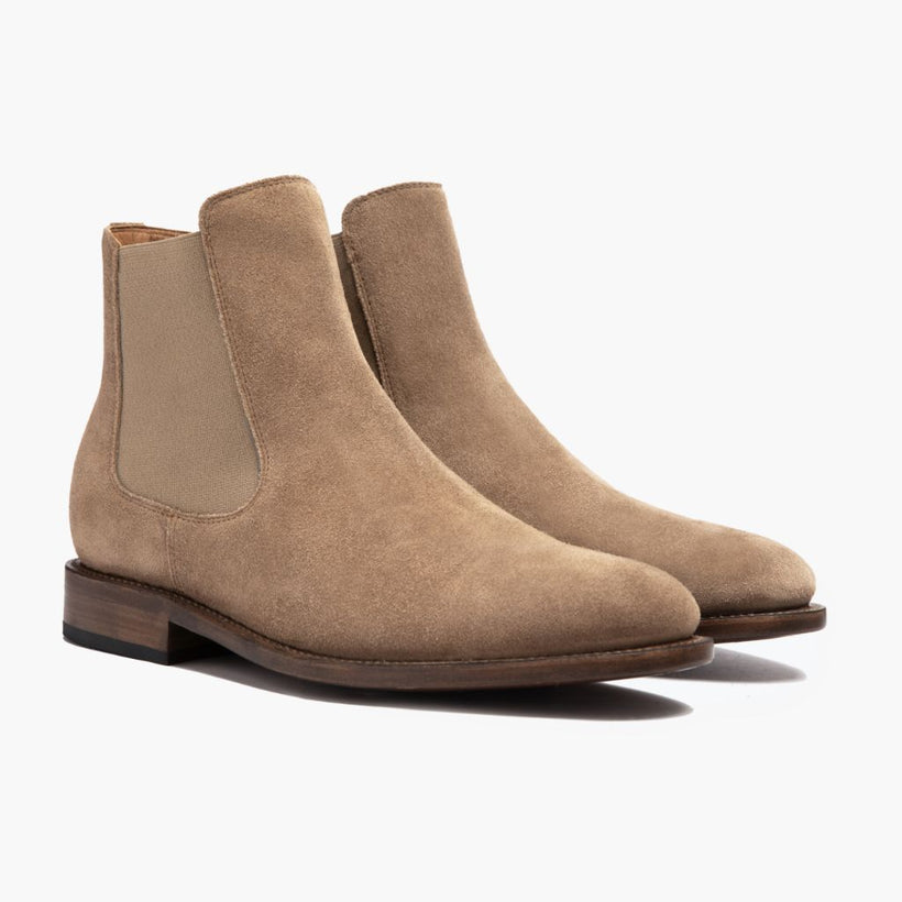 Cavalier Sandstone Leather Boots til Mænd