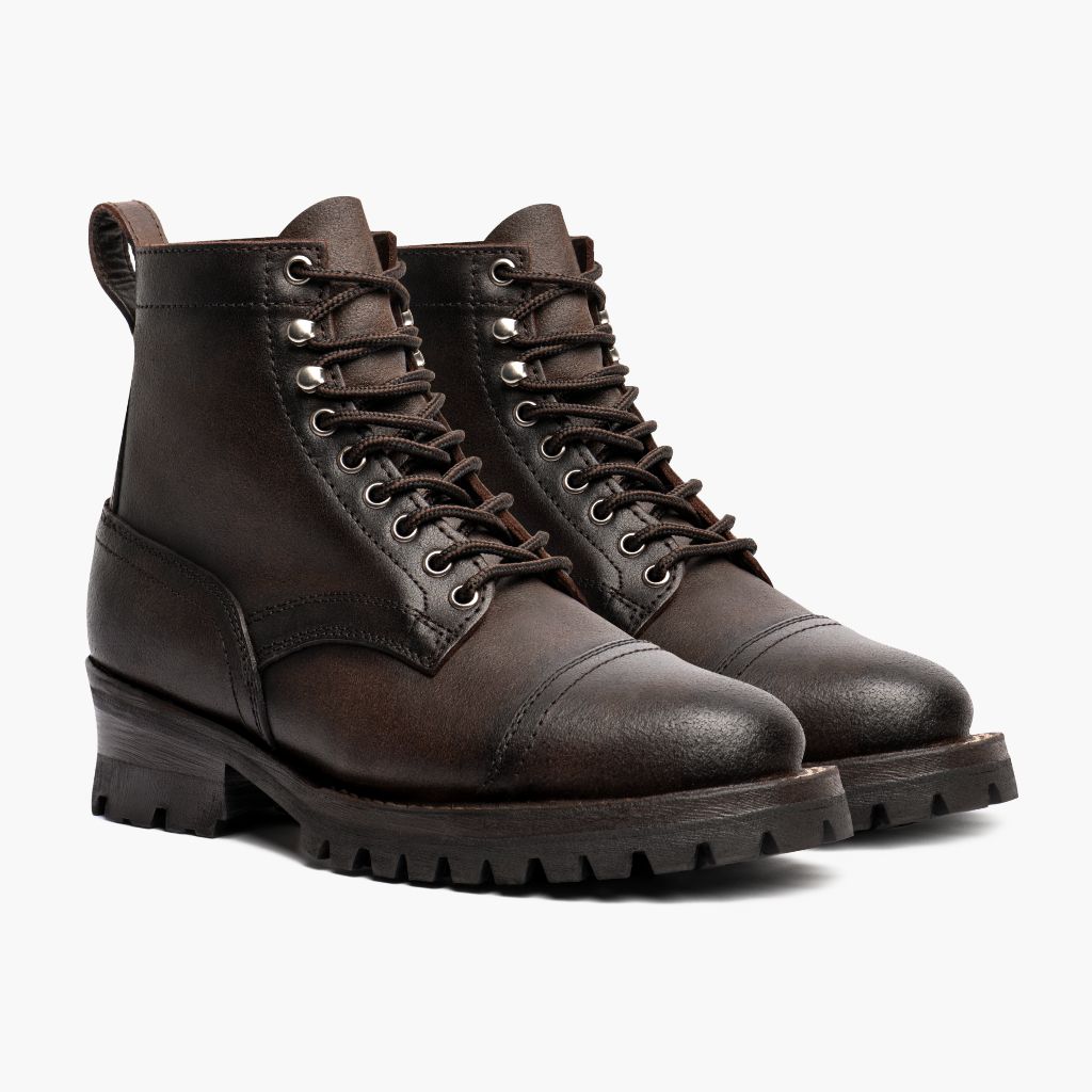 Challenger Canyon Læderstøvler til Mænd in Classic Full-Grain Leather - Sidevisning | Køb online