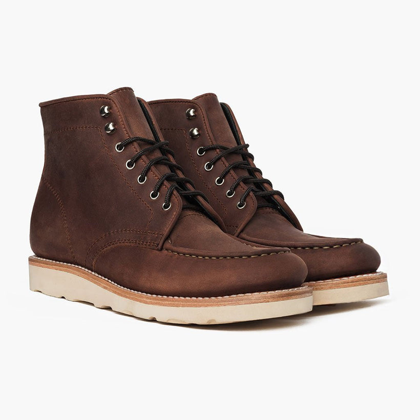 Diplomat Arizona Adobe Leather Boots til Mænd