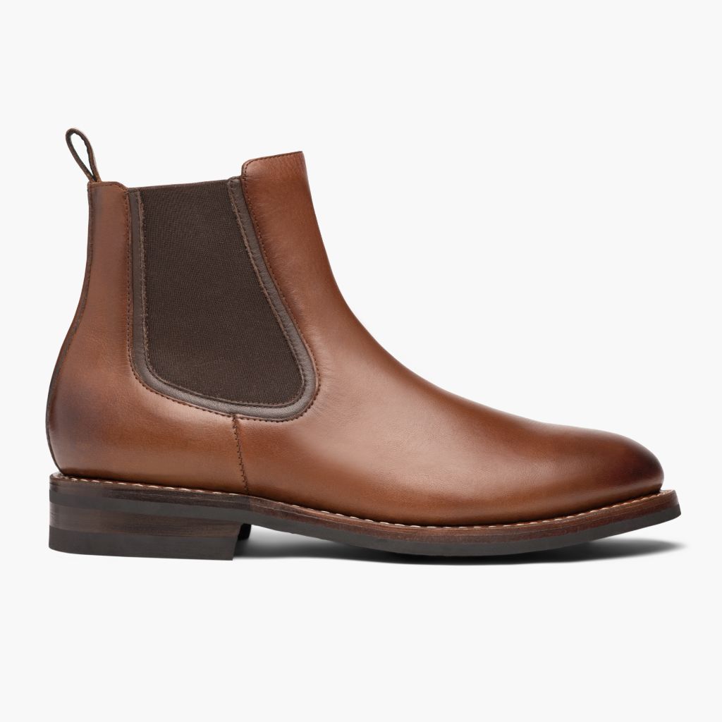 Duke Brandy Læderstøvler til Mænd - Goodyear welt-konstruktion og tåboks