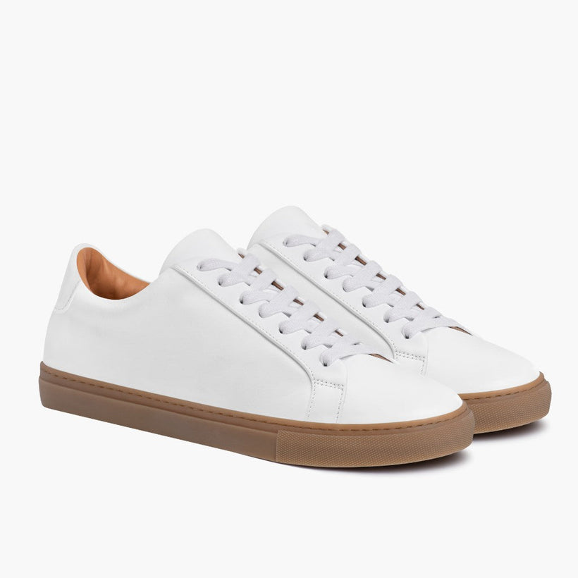 Legacy White Leather Sneakers til Mænd