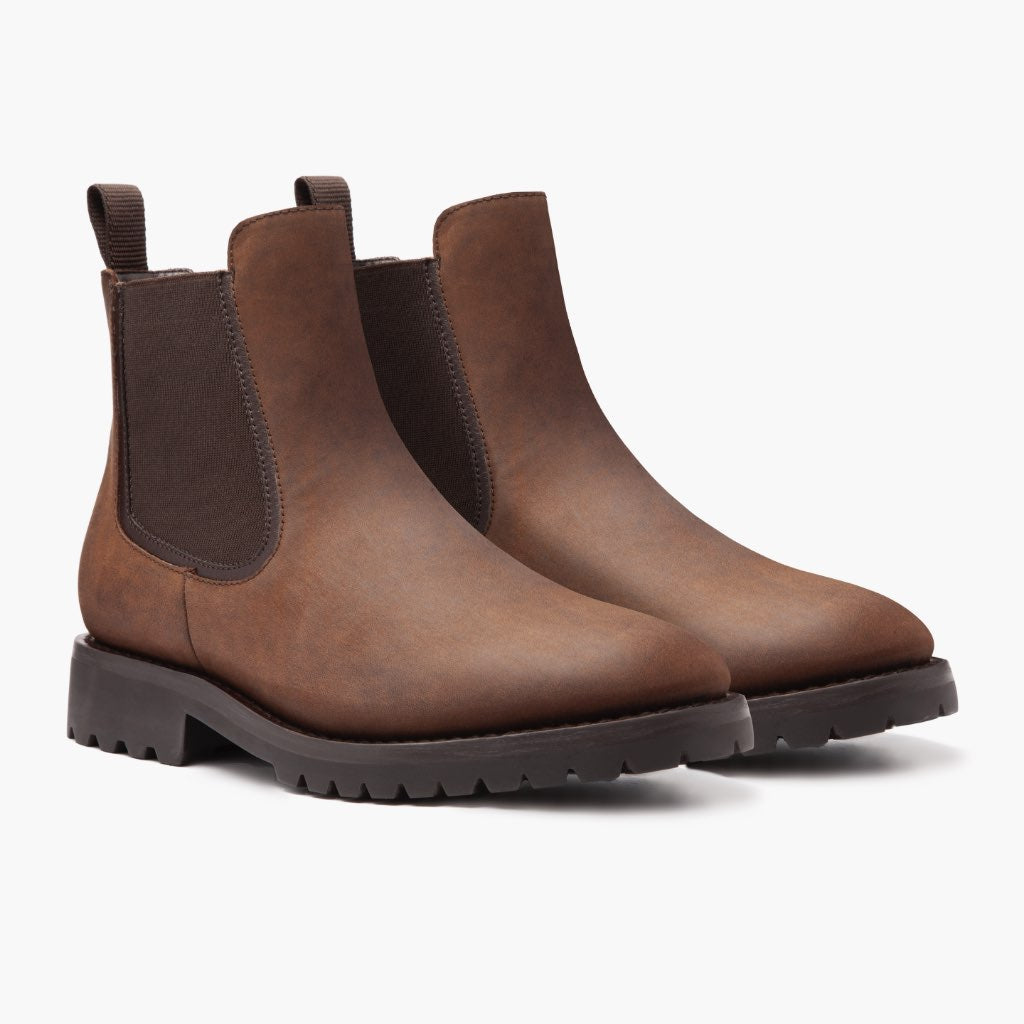 Legend Bourbon Læderstøvler til Mænd in Classic Full-Grain Leather - Sidevisning | Køb online