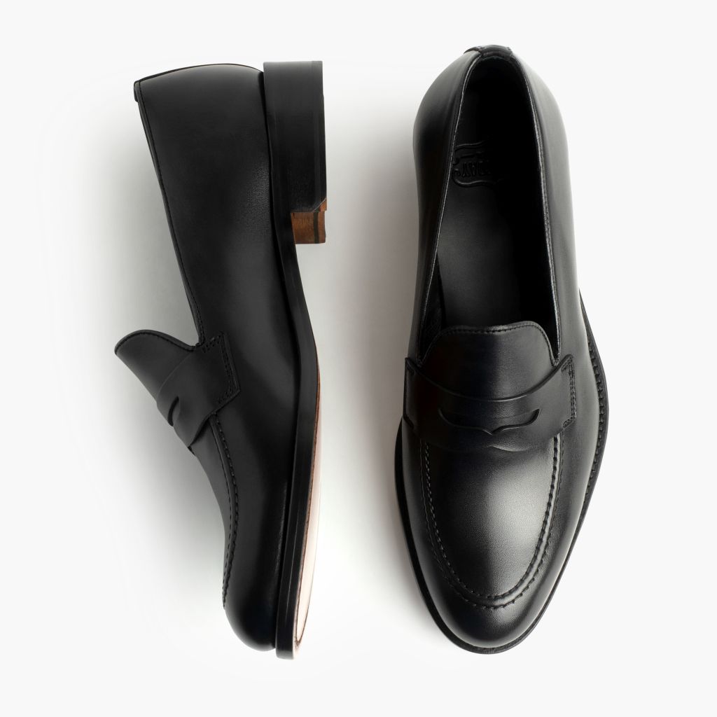 Lincoln Sort Lædersneakers til Mænd - Forstærket hælkappe og præcise dobbeltsyninger