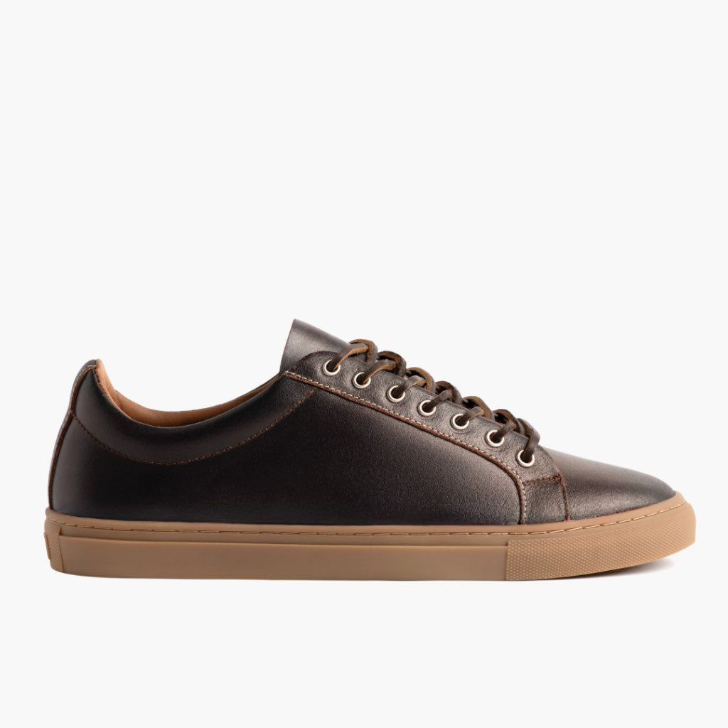 Classic Full-Grain leather Sneakers - Goodyear welt-konstruktion og tåboks