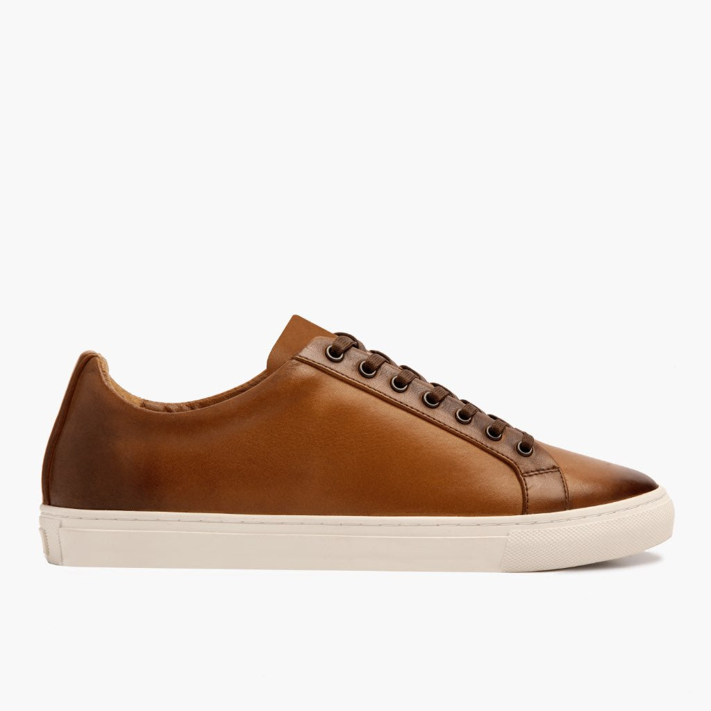 Classic Full-Grain leather Sneakers - Goodyear welt-konstruktion og tåboks