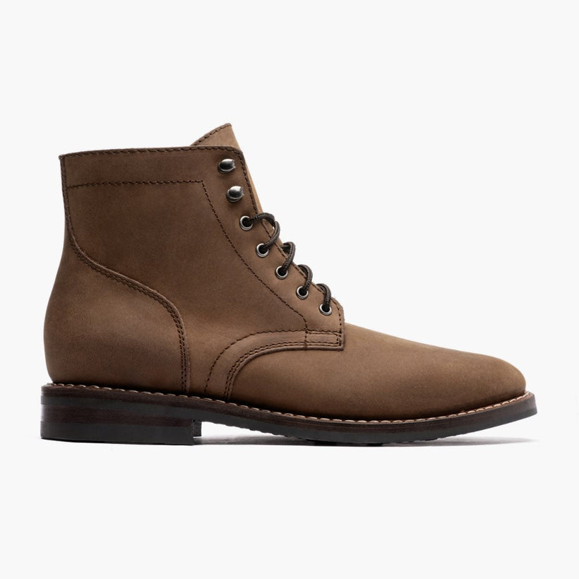 President Saddlewood Leather Boots til Mænd