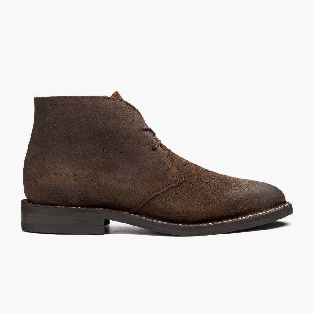 Mocha Full-Grain leather Boots - Goodyear welt-konstruktion og tåboks