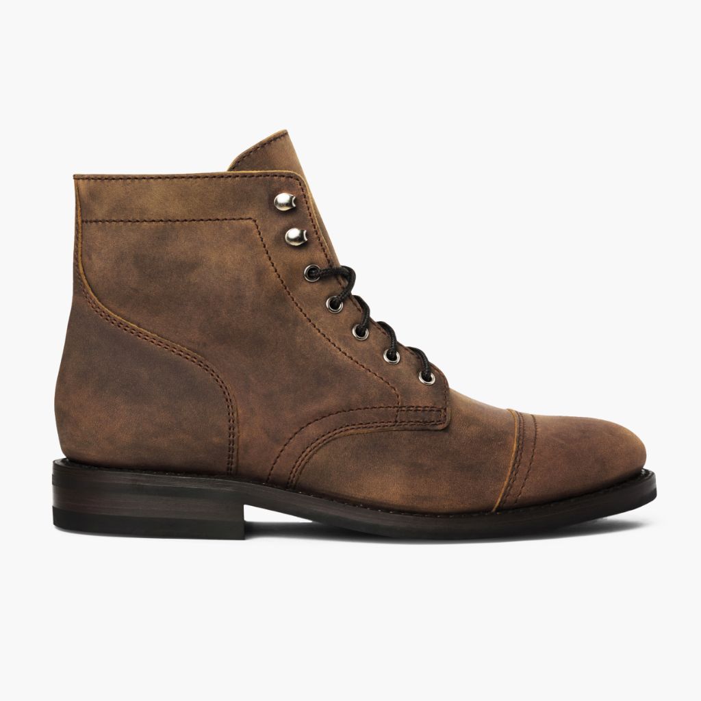 Classic Full-Grain leather Boots - Goodyear welt-konstruktion og tåboks