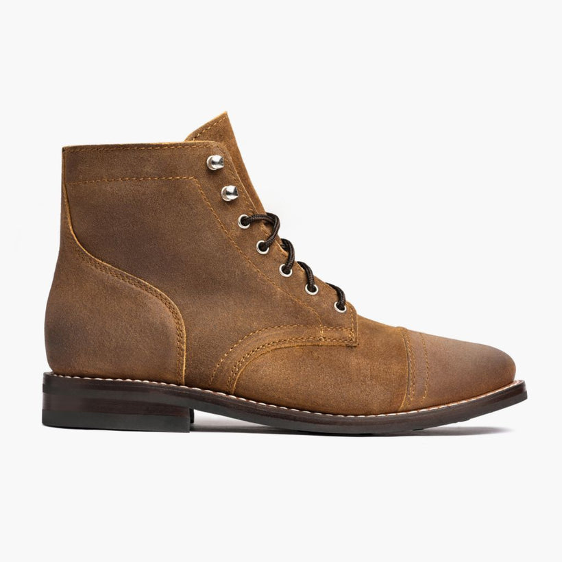 Captain Safari Leather Boots til Mænd