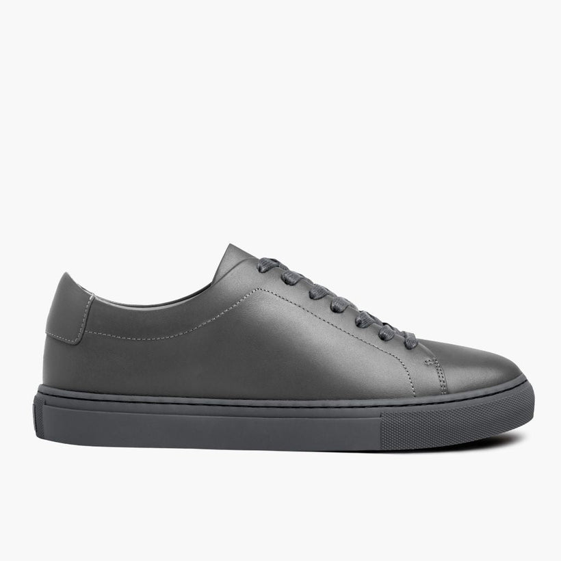Encore Steel Grey Lædersneakers til Mænd