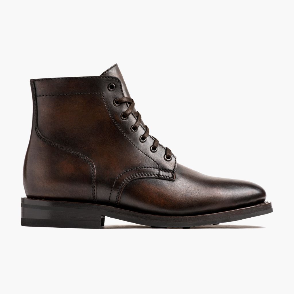Black Full-Grain leather Boots - Goodyear welt-konstruktion og tåboks