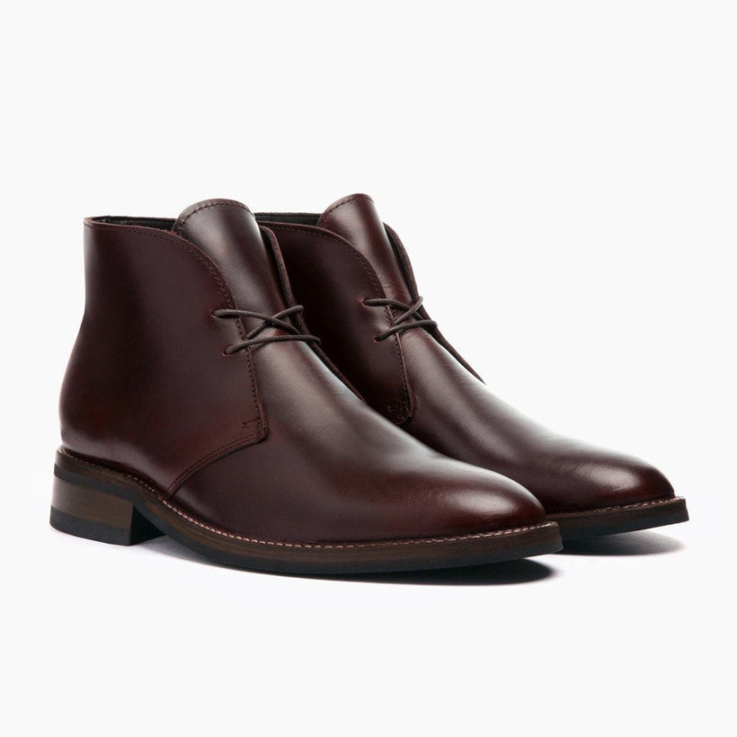 Scout Brun Leather Boots til Mænd