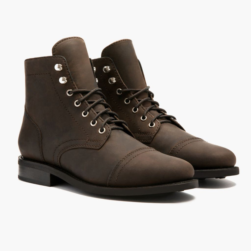 Captain Tobacco Leather Boots til Kvinder