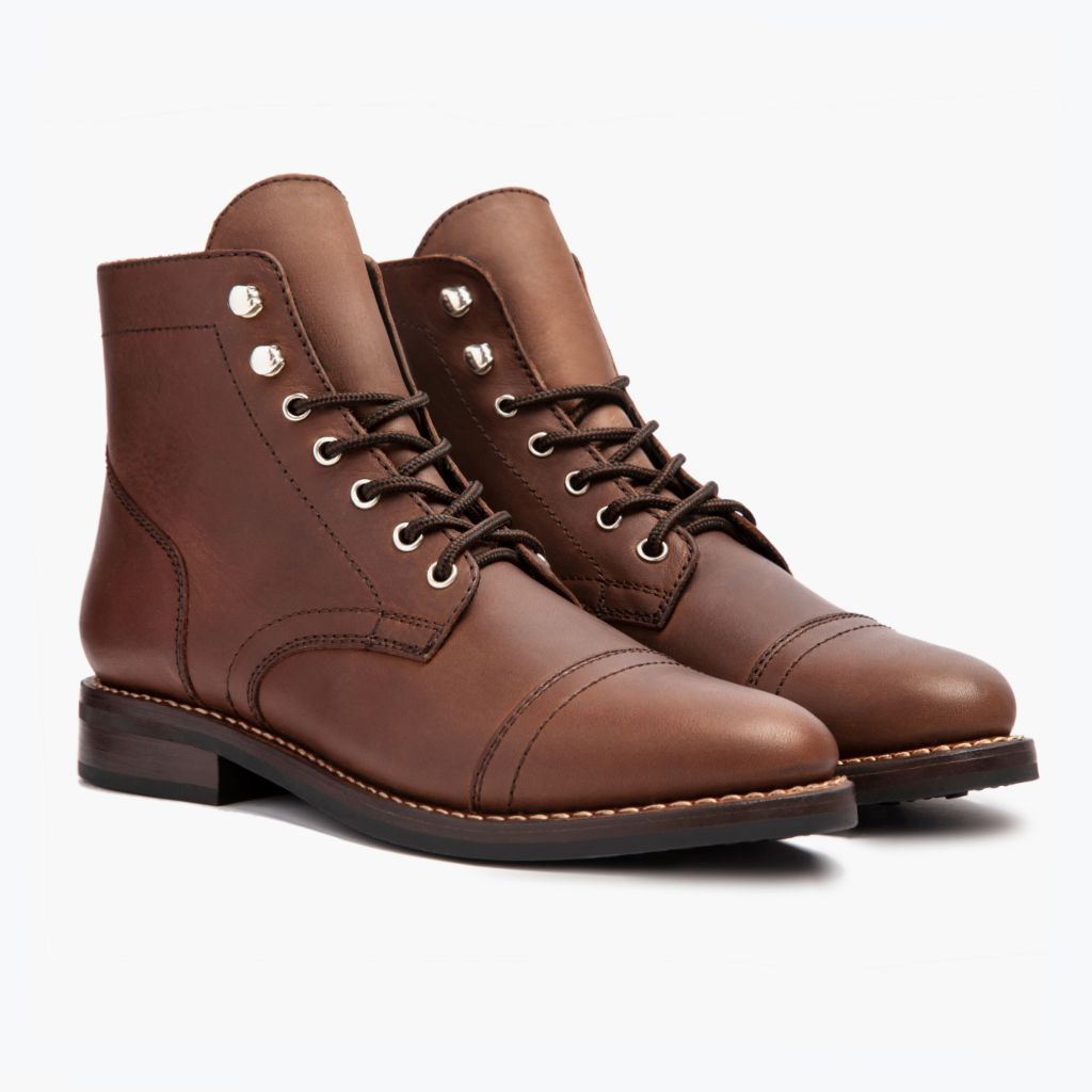 Classic Full-Grain leather Boots - Goodyear welt-konstruktion og tåboks