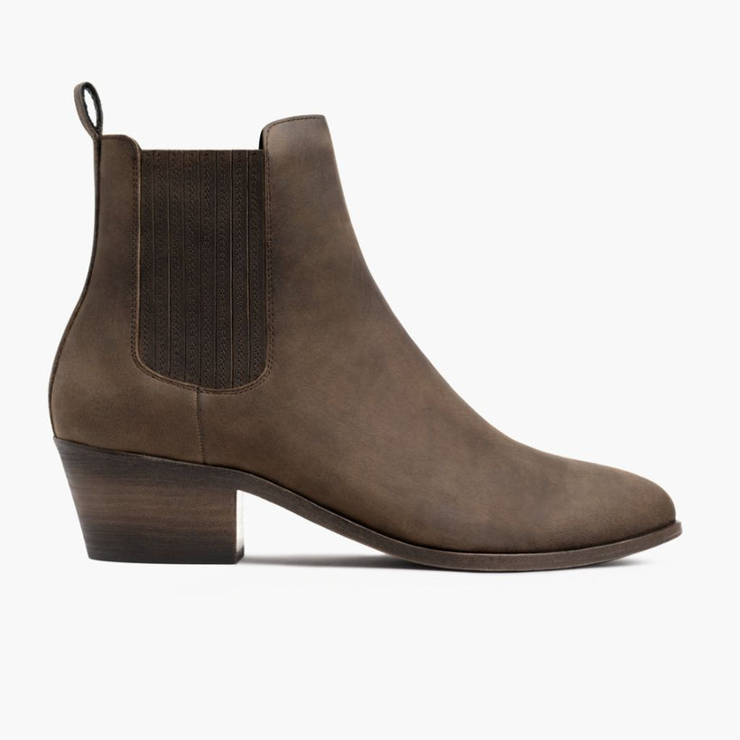 Dreamer Bootie Tobacco Leather Boots til Kvinder