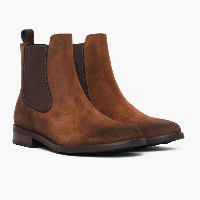 Duchess Glazed Ginger Leather Boots til Kvinder