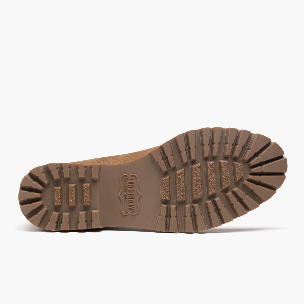 High-Traction Rubber Outsole & Lug Tread Pattern on Legend Pebble Læderstøvler til Damer