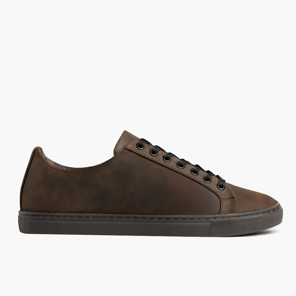 Classic Full-Grain leather Sneakers - Goodyear welt-konstruktion og tåboks