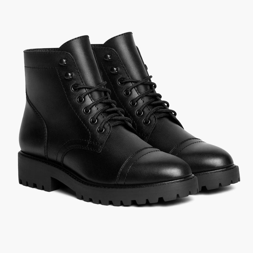Captain Sort (StormKing® Edition) Leather Boots til Kvinder