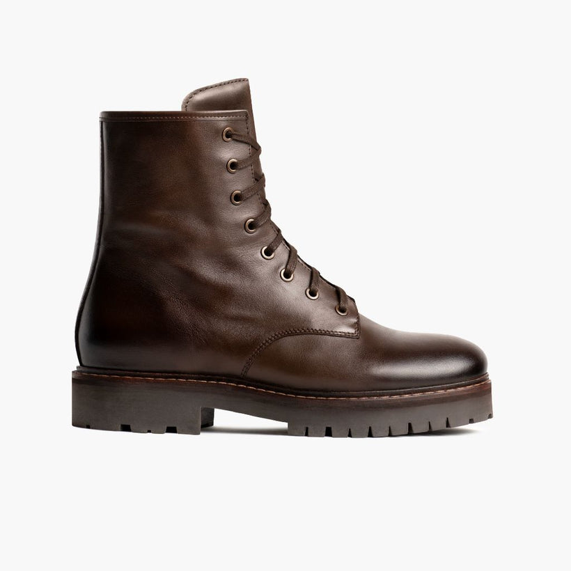 Combat Java Leather Boots til Kvinder