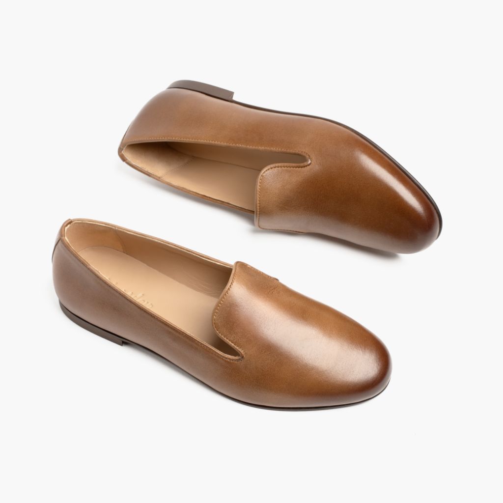 High-Traction Rubber Outsole & Lug Tread Pattern on Eden Ginger Læderstøvler til Damer