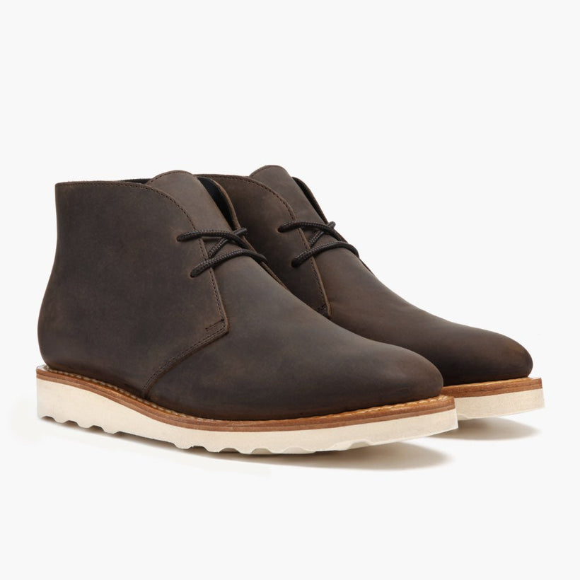 Scout Tobacco Leather Boots til Mænd