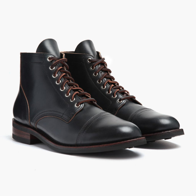 Vanguard Indigo Leather Boots til Mænd