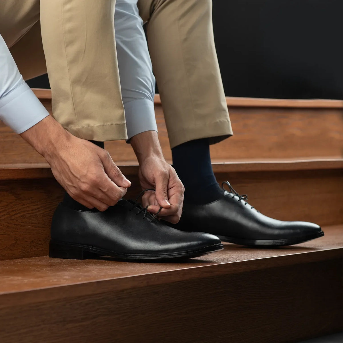 Orlaven Director Wholecut Sort Lædersko til Mænd footwear image 10