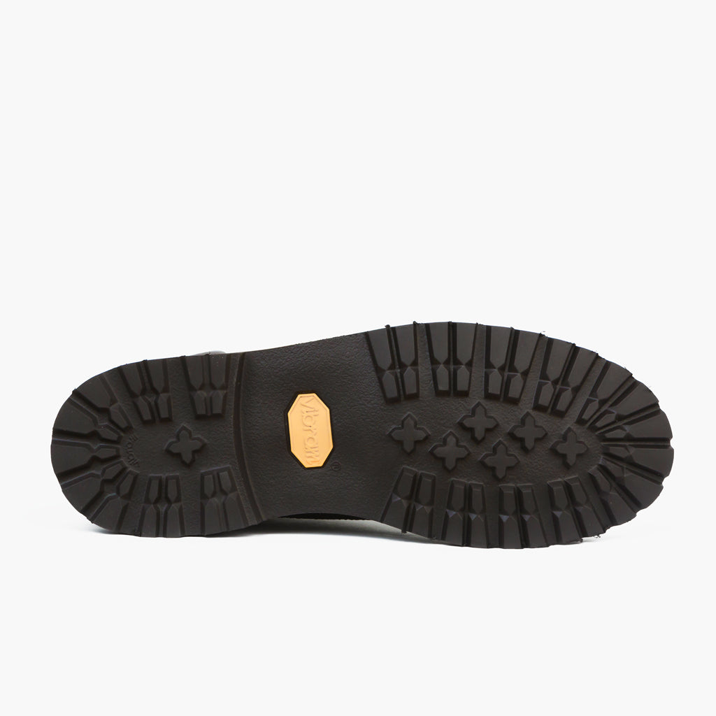 High-Traction Rubber Outsole & Lug Tread Pattern on Explorer Dark Olive Suede Læderstøvler til Mænd
