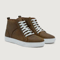 Marty High Top Burnt Copper Pullup Lædersneakers til Mænd