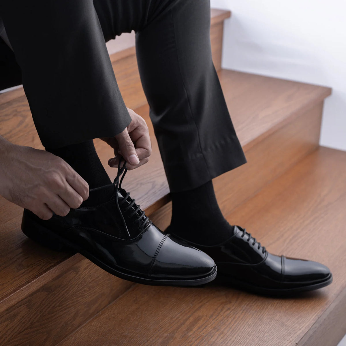Orlaven Professor Oxford Sort Lædersko til Mænd footwear image 10