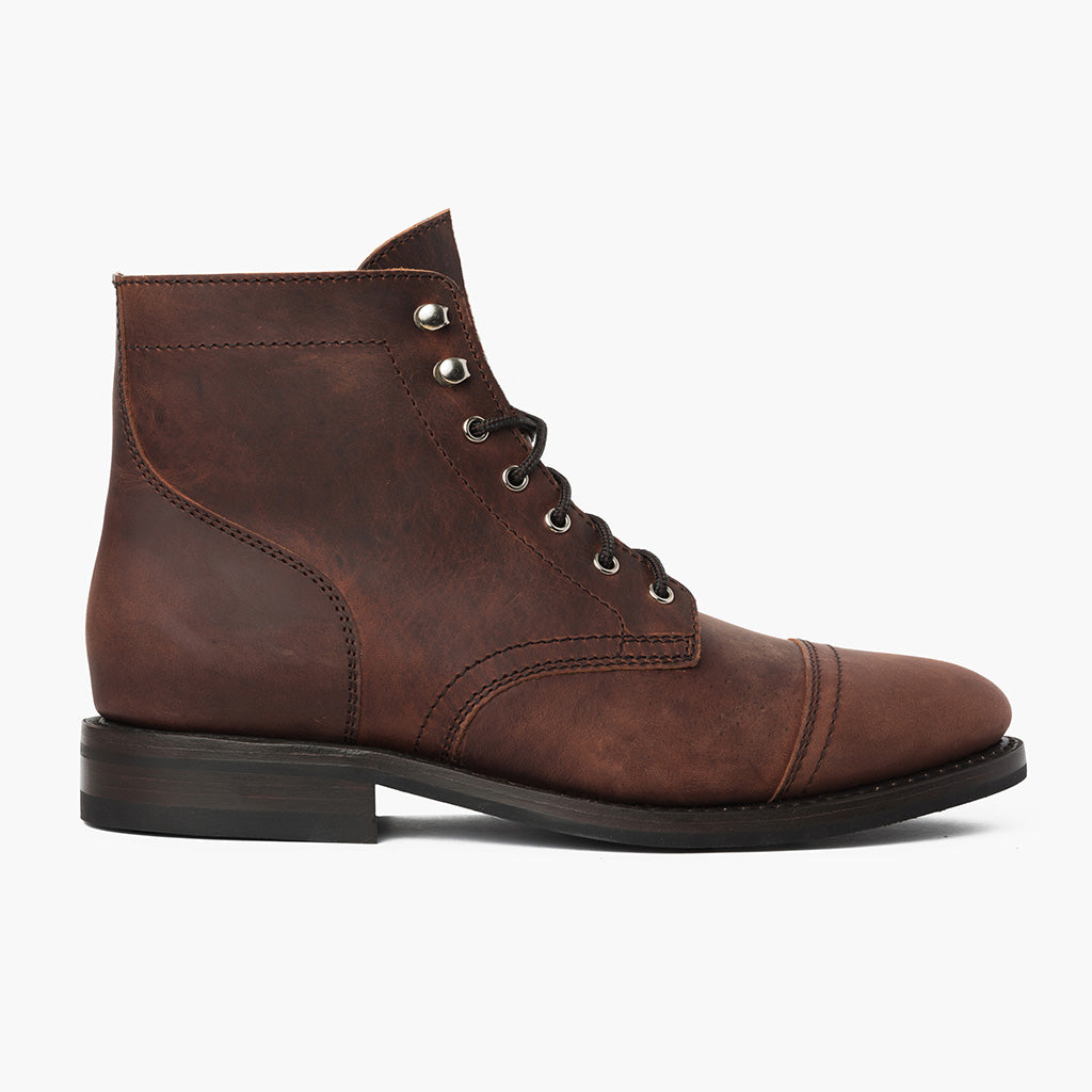 Classic Full-Grain leather Boots - Goodyear welt-konstruktion og tåboks