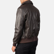Authentic Sheepskin Leather with Semi-aniline Finish Grain Texture &amp; Heavy-Duty Seam Stitching Detail