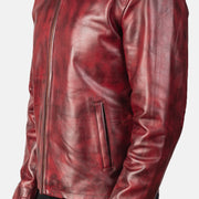 Alex Læder Bikerjakke til Mænd – alternate product view 6
