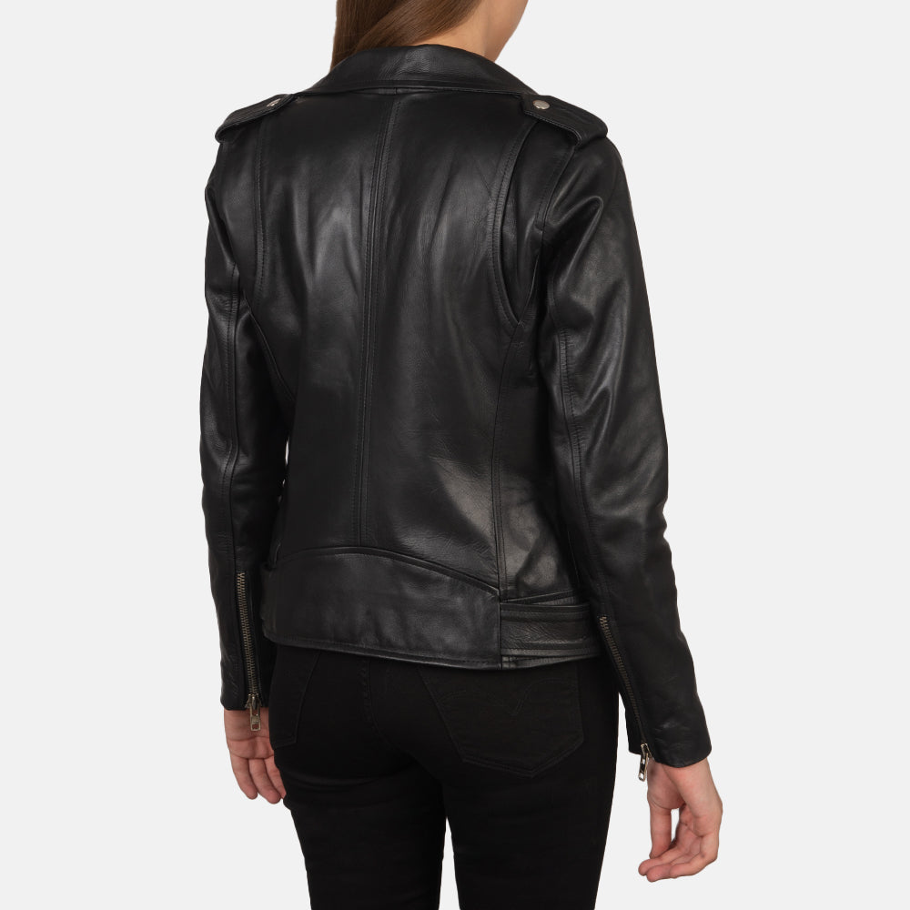 Authentic Cowhide Leather with Semi-aniline Finish Grain Texture &amp; Heavy-Duty Seam Stitching Detail