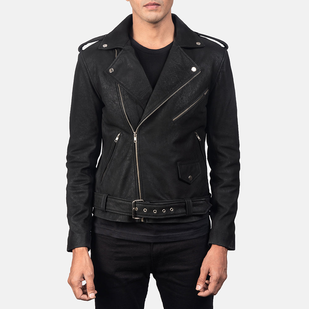 
Allaric Alley Bikerjakke i Læder til Mænd – alternate product view 3