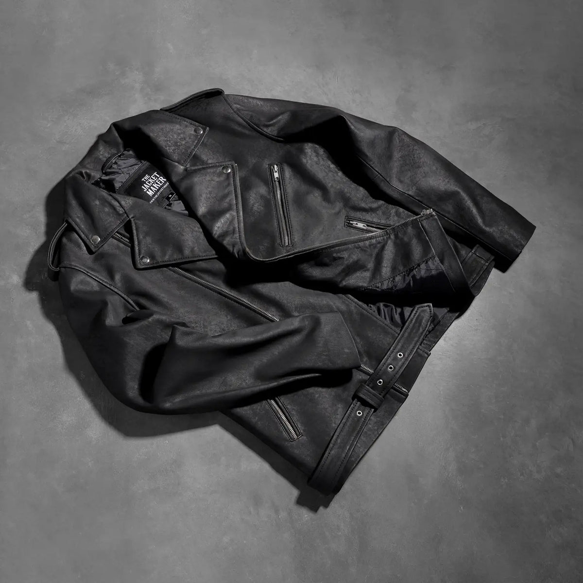 
Allaric Alley Bikerjakke i Læder til Mænd – alternate product view 7