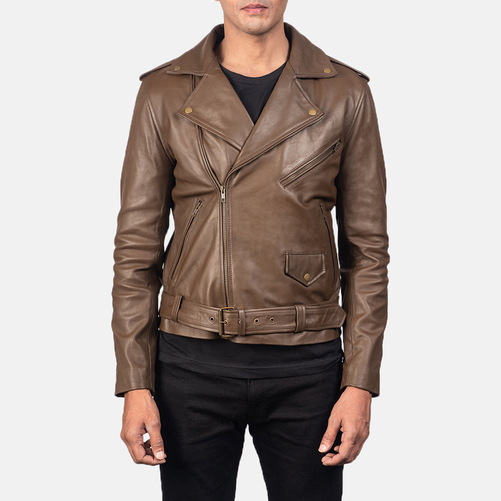 
Allaric Alley Bikerjakke i Læder til Mænd – alternate product view 3